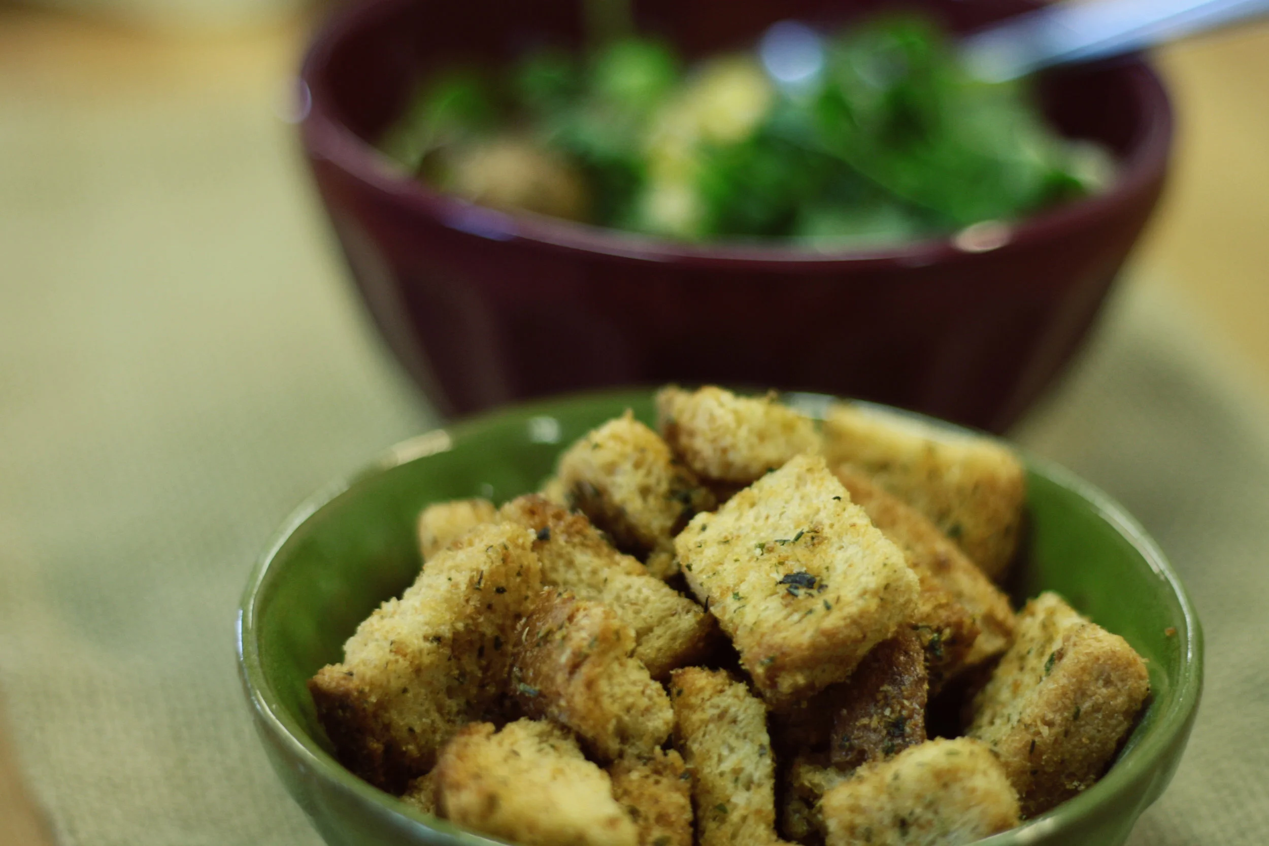 A bowl of Crunchers
